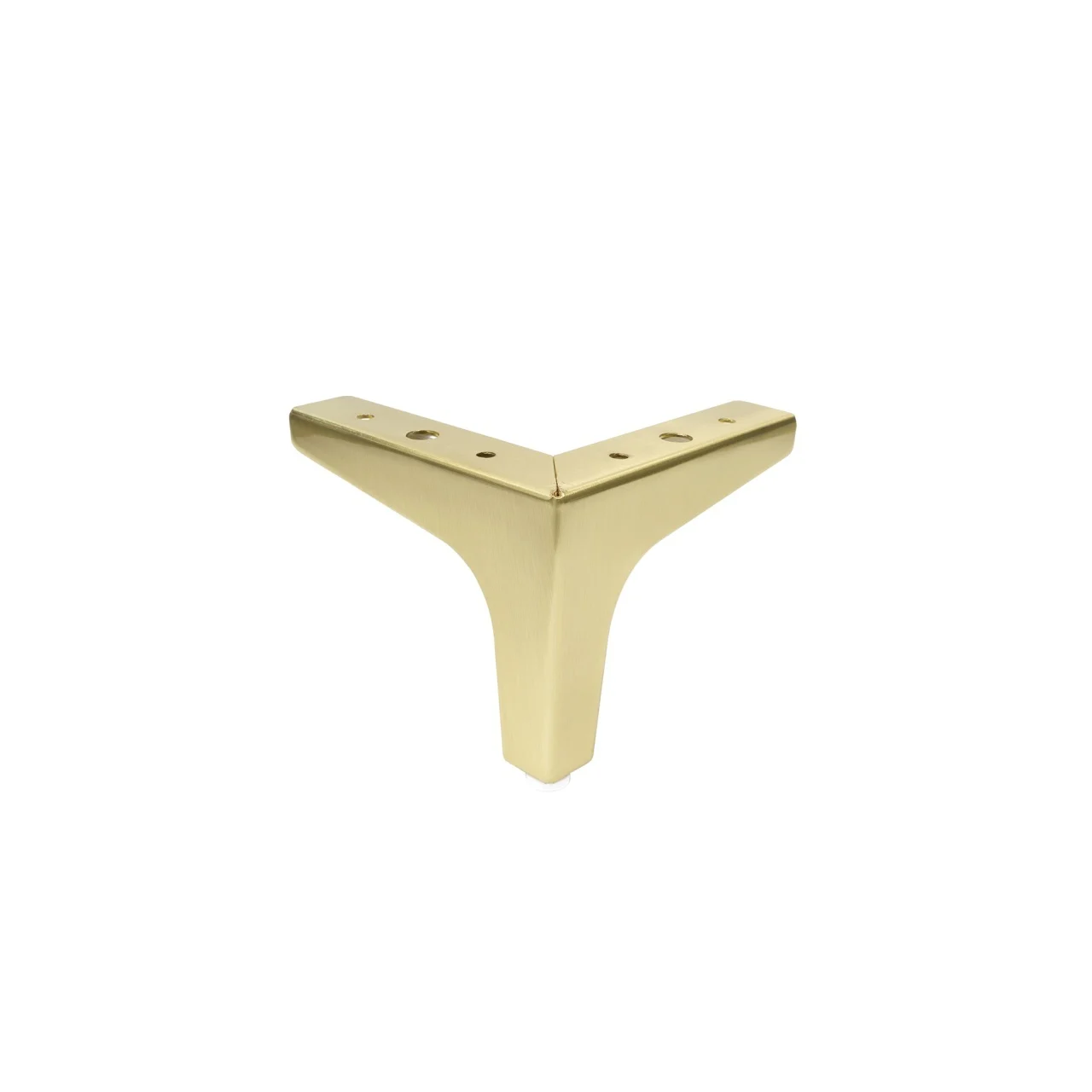 Picior model NUT, 130mm, Auriu - imagine 6