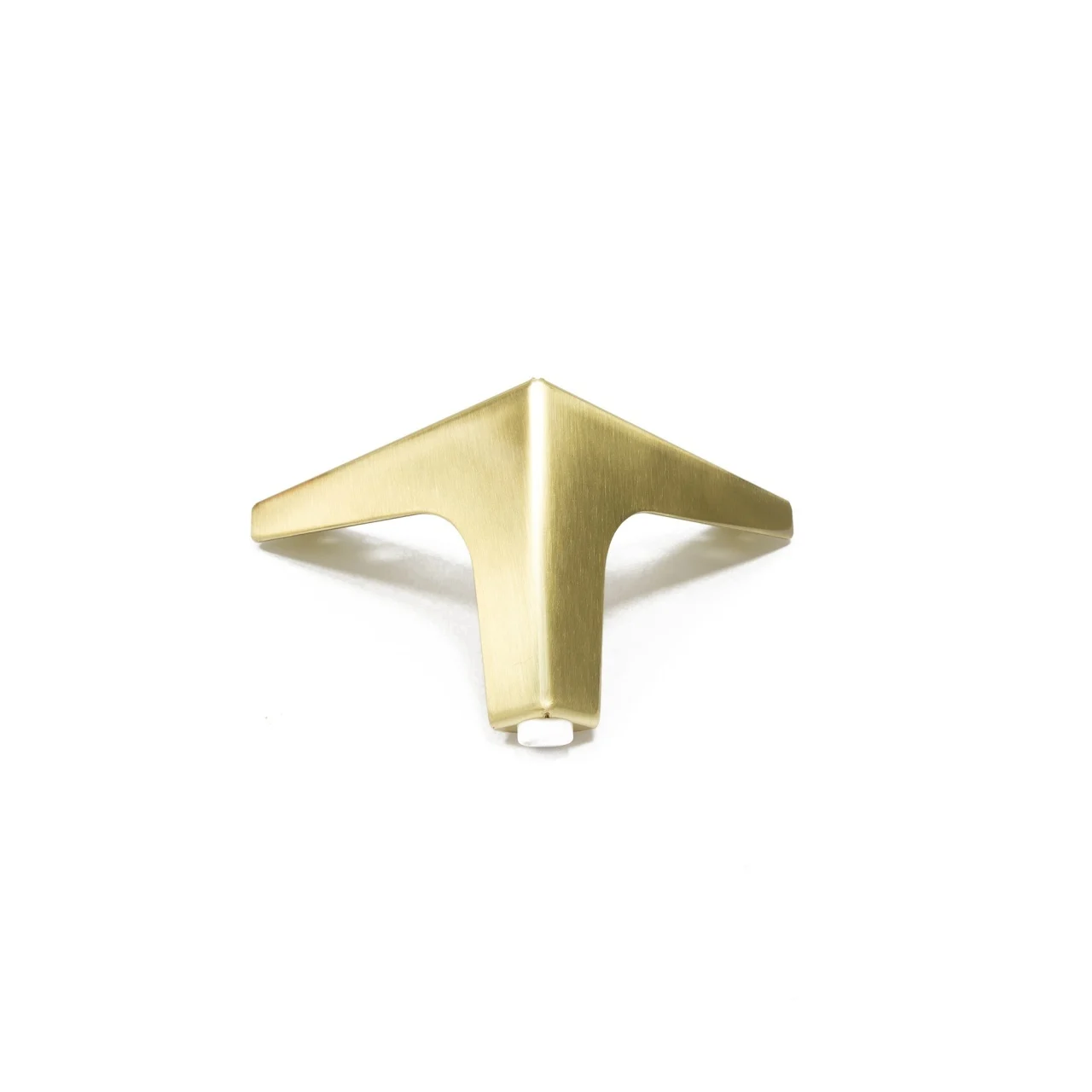 Picior model NUT, 130mm, Auriu - imagine 2