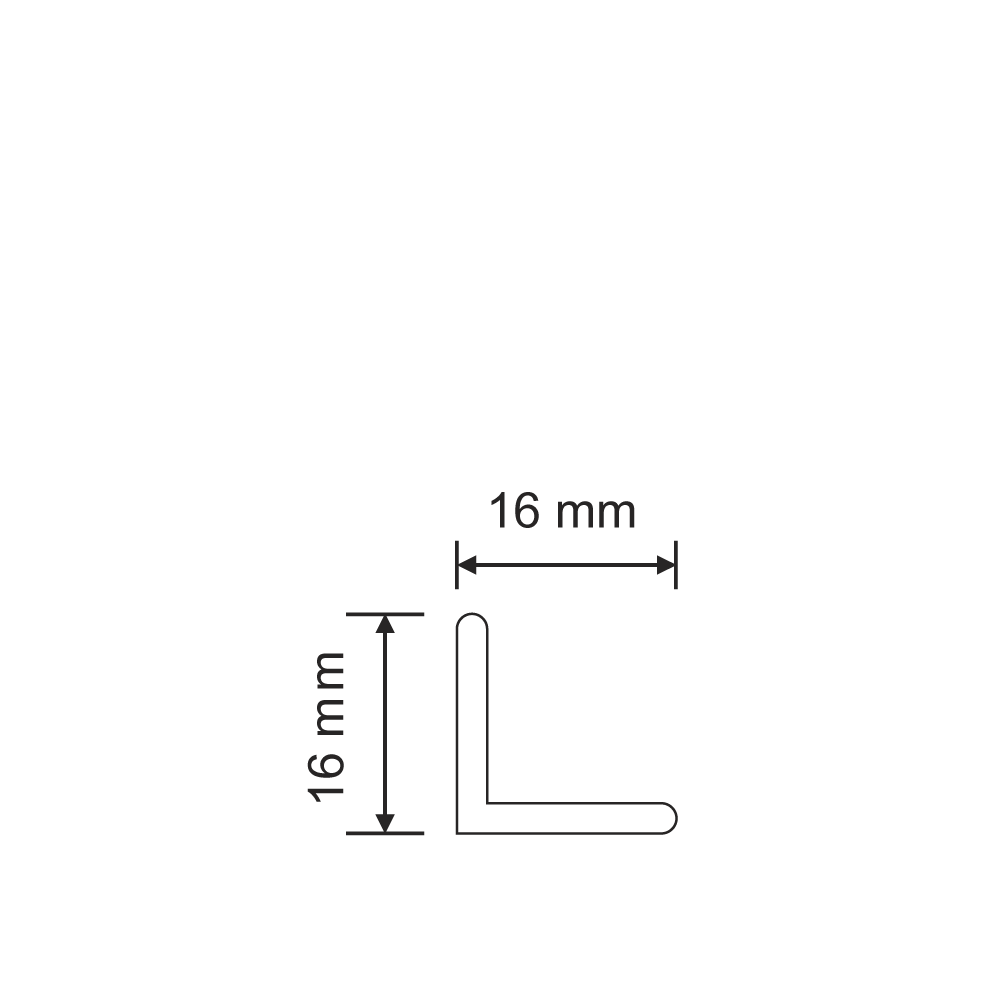 Șină aluminiu inferioară pentru sistem 03MKK, 3 ml - imagine 3